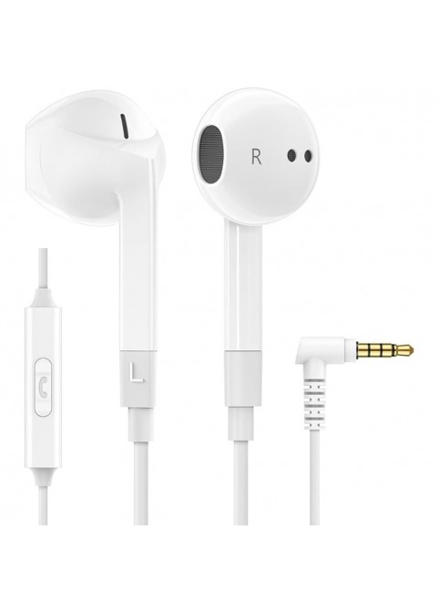 Wired Earbuds in-Ear Headphones 3.5mm Jack, White