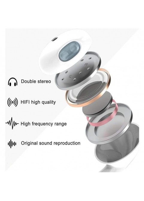 1 Pack Earphones Wired with 3.5mm Jack, White