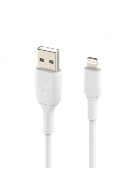 Lightning to USB-A Cable 15cm / 6in, White （Single shot not shipped）