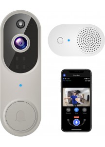 SD-Wireless Video Doorbell Camera with Chime Ringer, Night Vision1080P